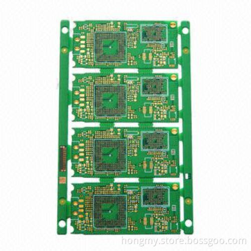 Multi-layered Impendence Control PCB with 0.20mm CNC Hole Diameter, 10 to 300V Test Voltage